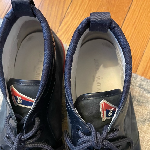 Louis Vuitton blue high tops - Picture 2 of 5